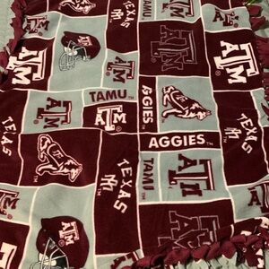 Texas A & M blanket/ Throw